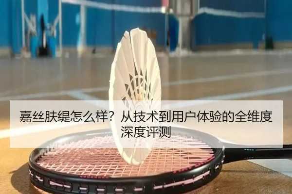 嘉丝肤缇怎么样？从技术到用户体验的全维度深度评测